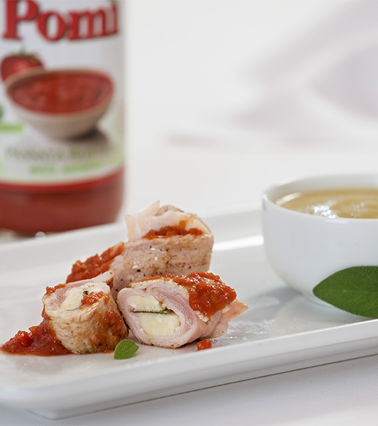 Involtini al profumo di salvia