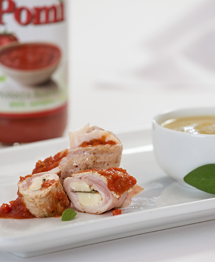 Involtini al profumo di salvia