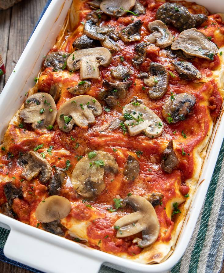 Lasagne alla boscaiola