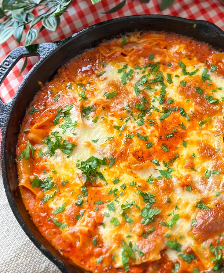 One Pan Lasagna