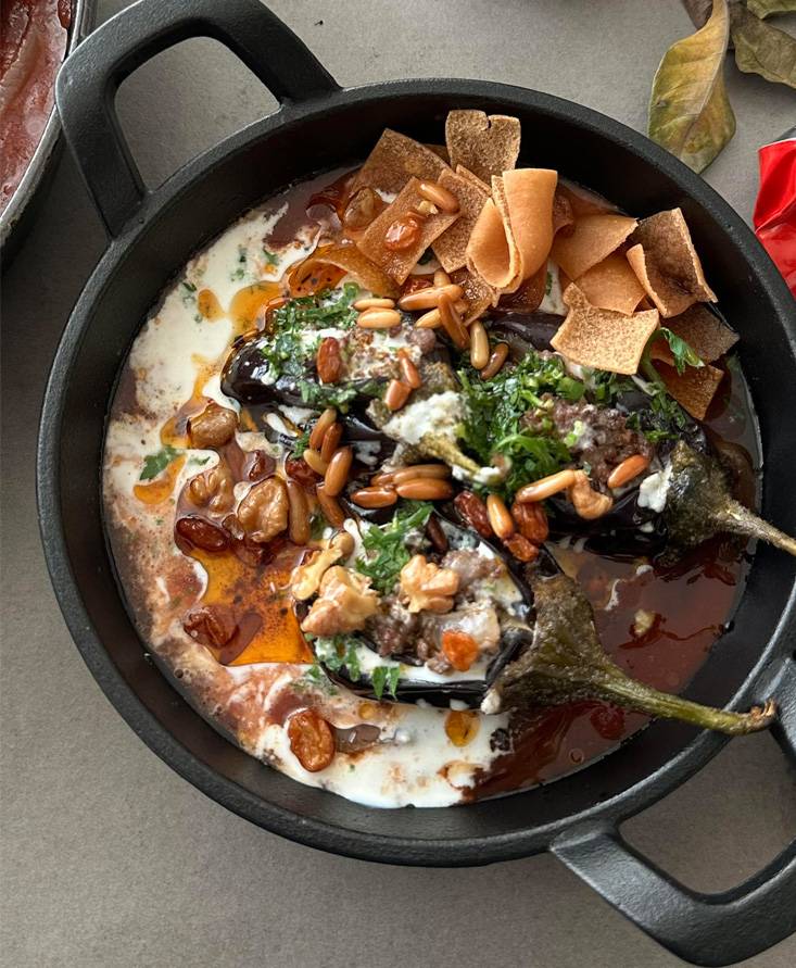 فتة المكدوس