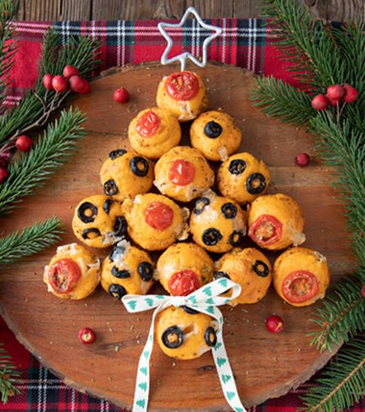 Albero di Muffin salati