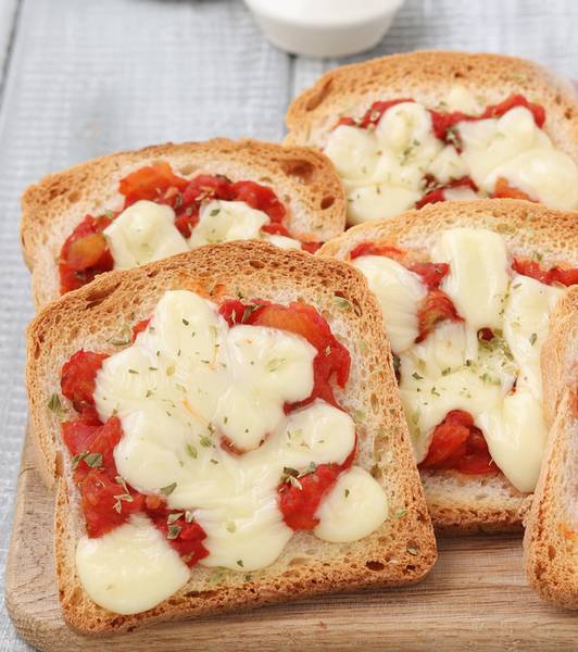 Pizzette di pancarrè