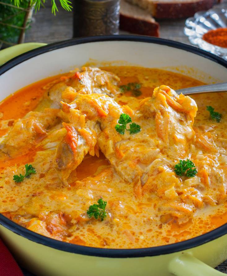 Куриный паприкаш