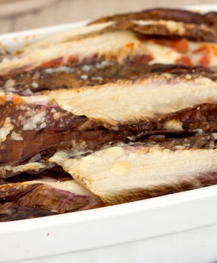 Parmigiana di radicchio