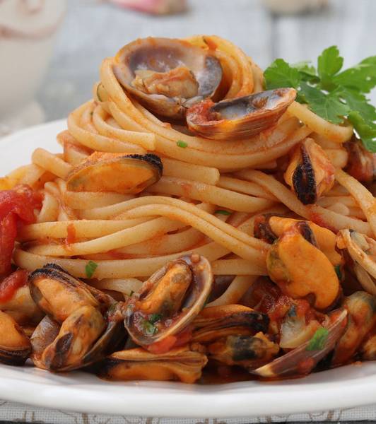Pasta cozze e vongole