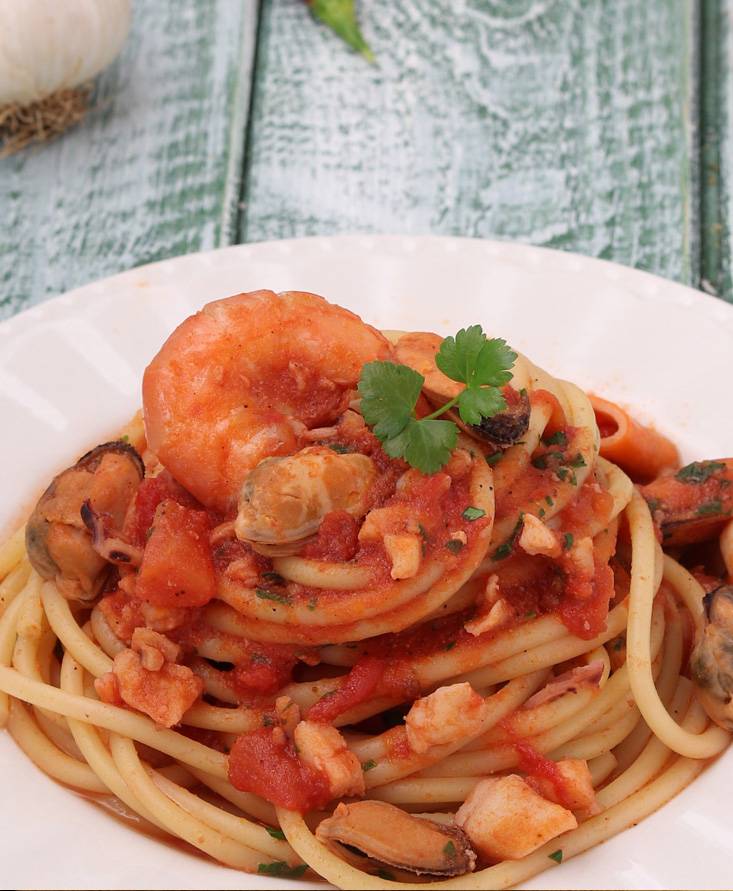 Pasta alla pescatora
