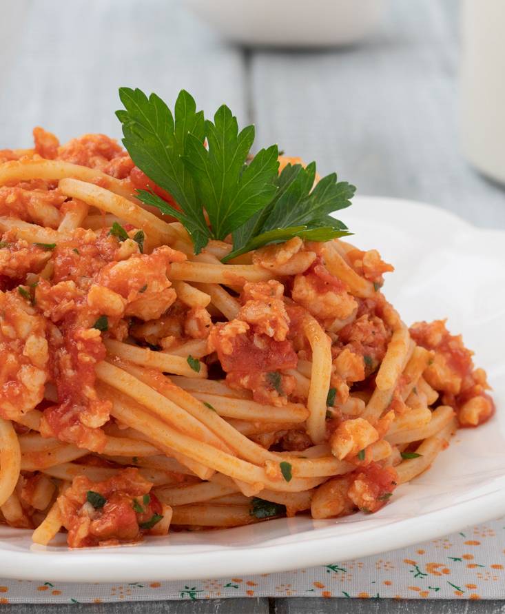 Pasta al ragù di pesce