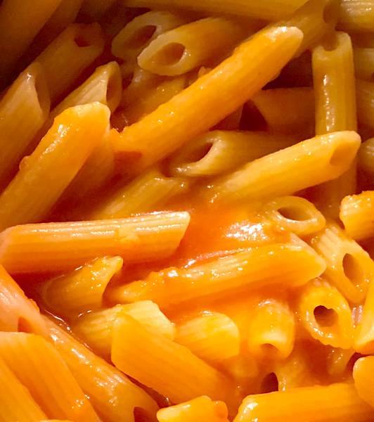Penne risottate con sugo filante