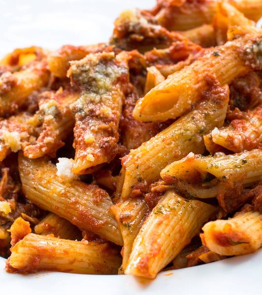 Pasta al sugo di salsiccia