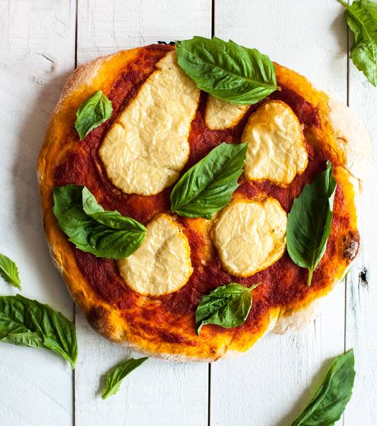 La pizza margarita vegana perfecta