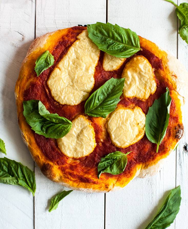 La pizza margarita vegana perfecta