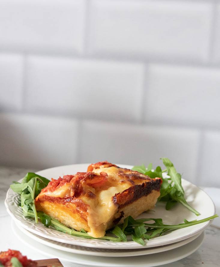 Pizza estilo Detroit