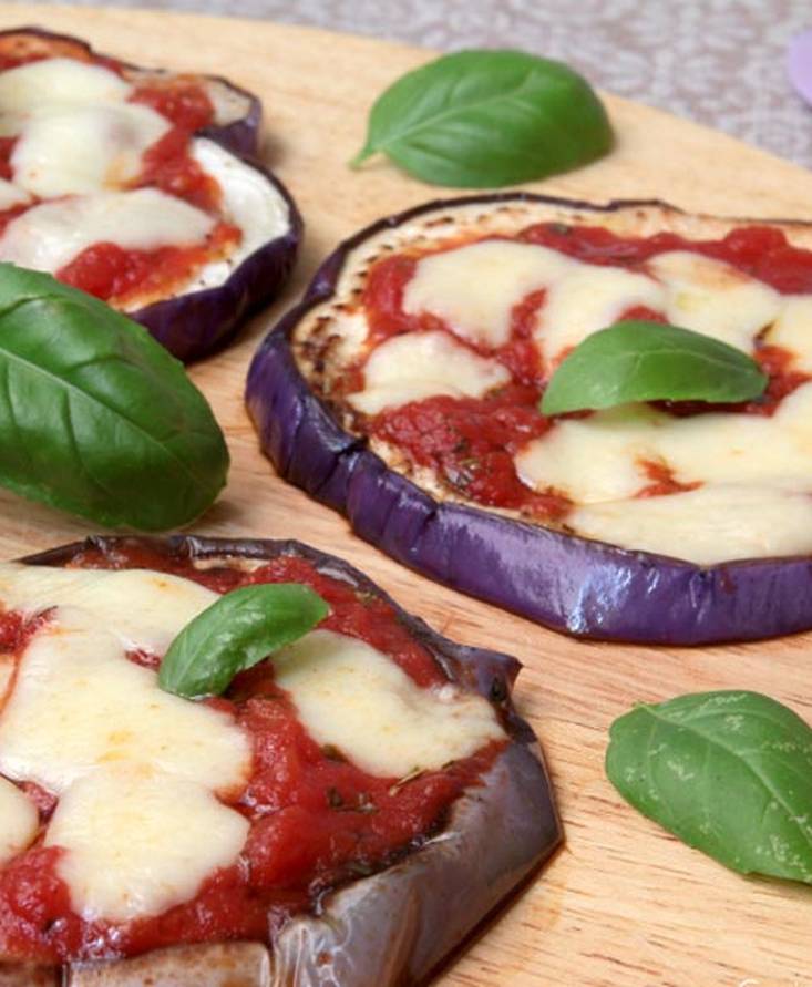 Pizzette di melanzane senza glutine