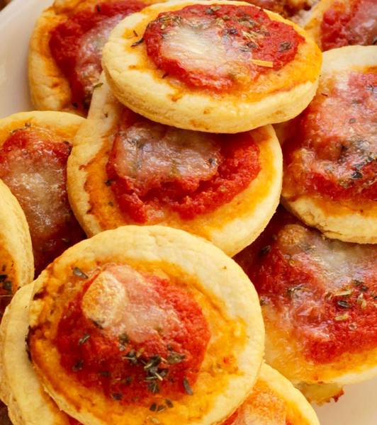 Pizzette senza lievitazione