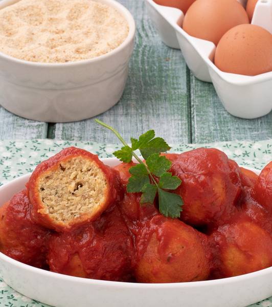 Polpette di uova al sugo