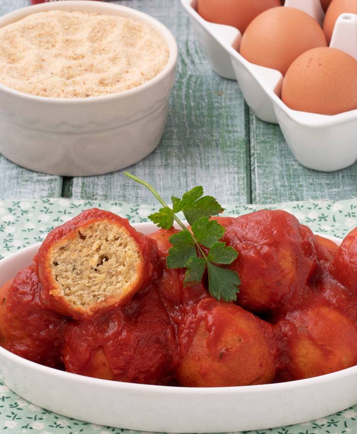 Polpette di uova al sugo