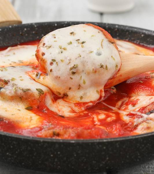 Polpette di zucchine alla pizzaiola