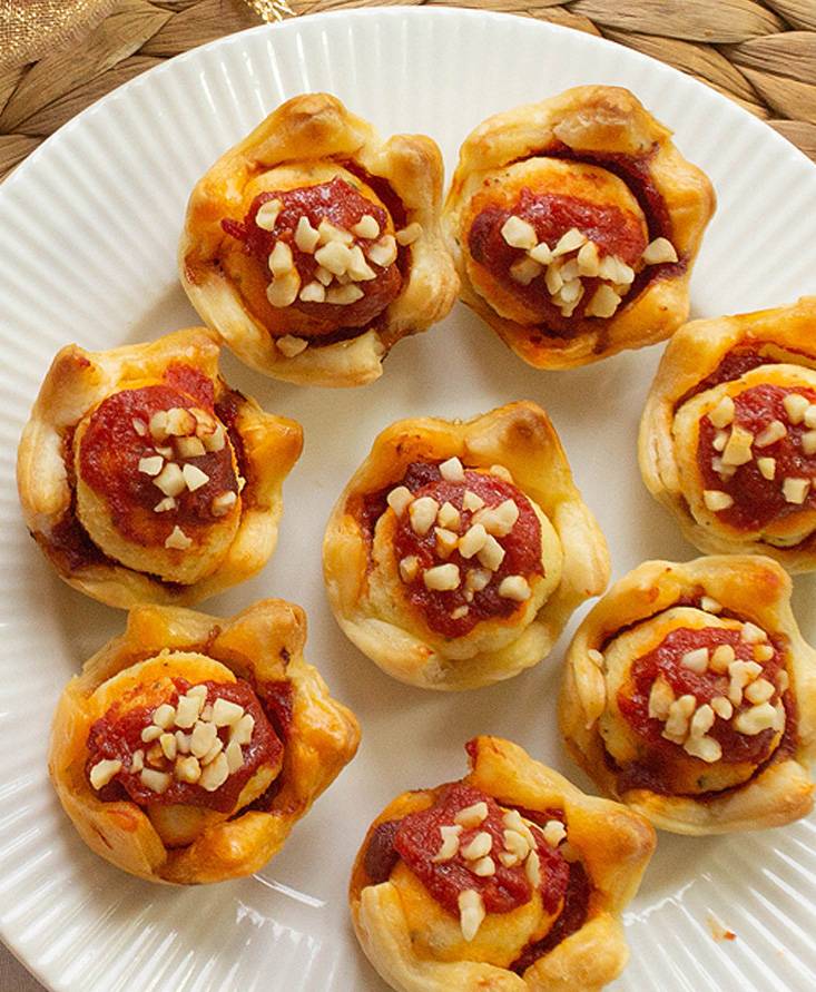 Polpettine di ricotta croccanti con Polpa Bio Pomì