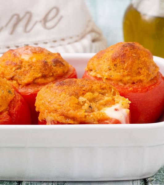 Pomodori ripieni di pane