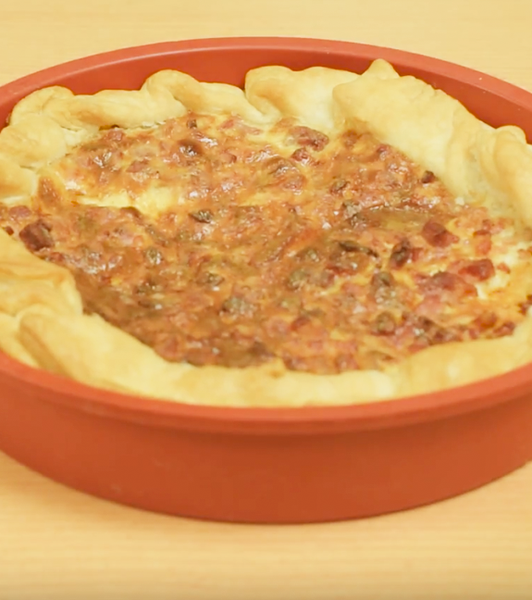 Quiche Lorraine Pie