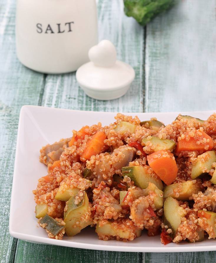 Quinoa alle verdure