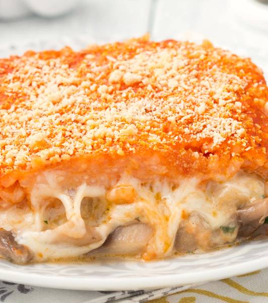 Riso al forno ai funghi