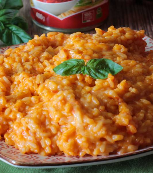 Risotto filante ai peperoni