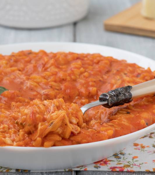 Risotto alla pizzaiola