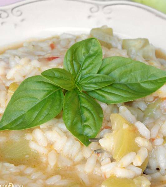 Risotto zucchine e pomodoro senza glutine