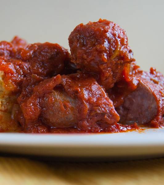 Polpette di salsiccia senza glutine
