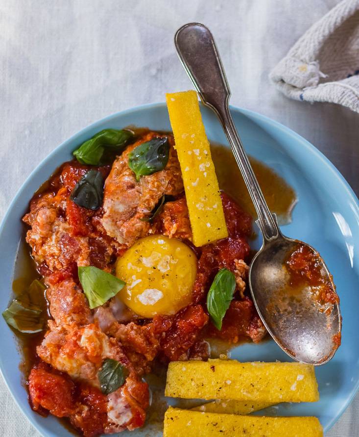 ביצים עם עגבניות ללא גלוטן