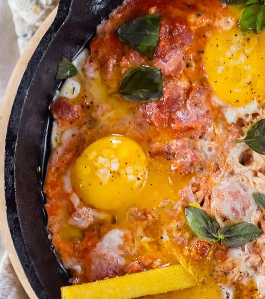 Uovo al pomodoro senza glutine