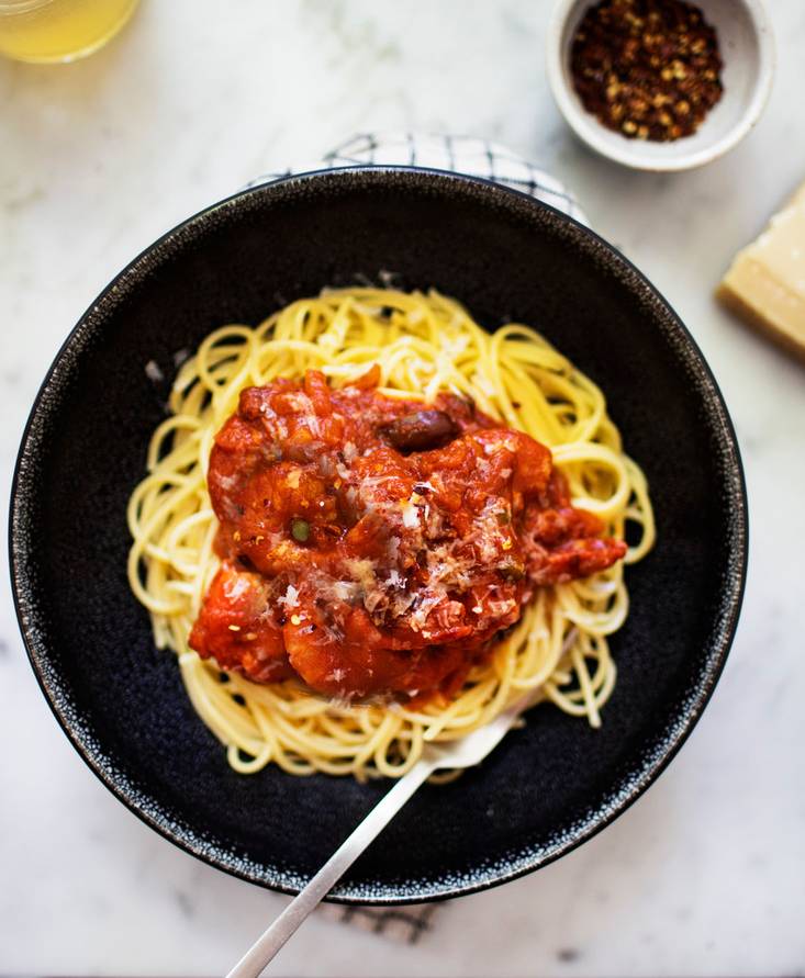 Tomato Braised Shrimp
