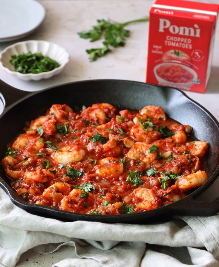Shrimp in Tomato Sauce
