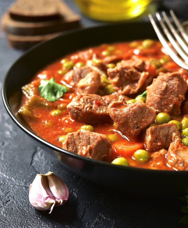 Veal and Peas Stew