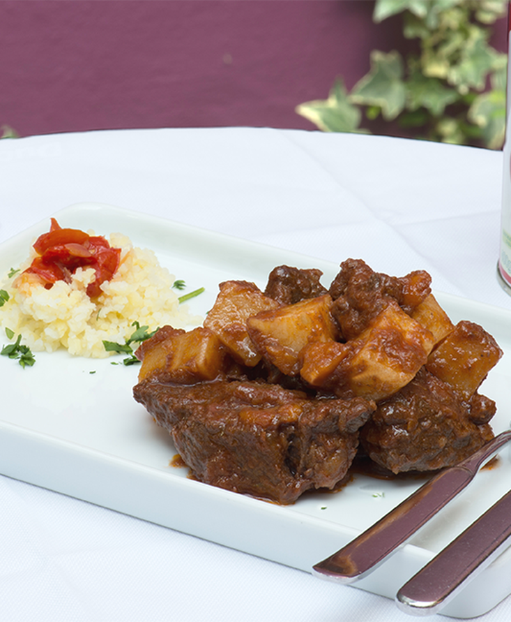 Spezzatino in umido con le patate