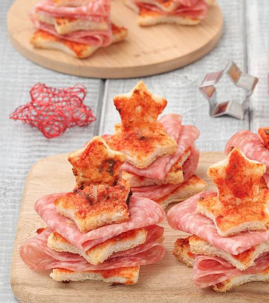 Stelline ad albero ripiene