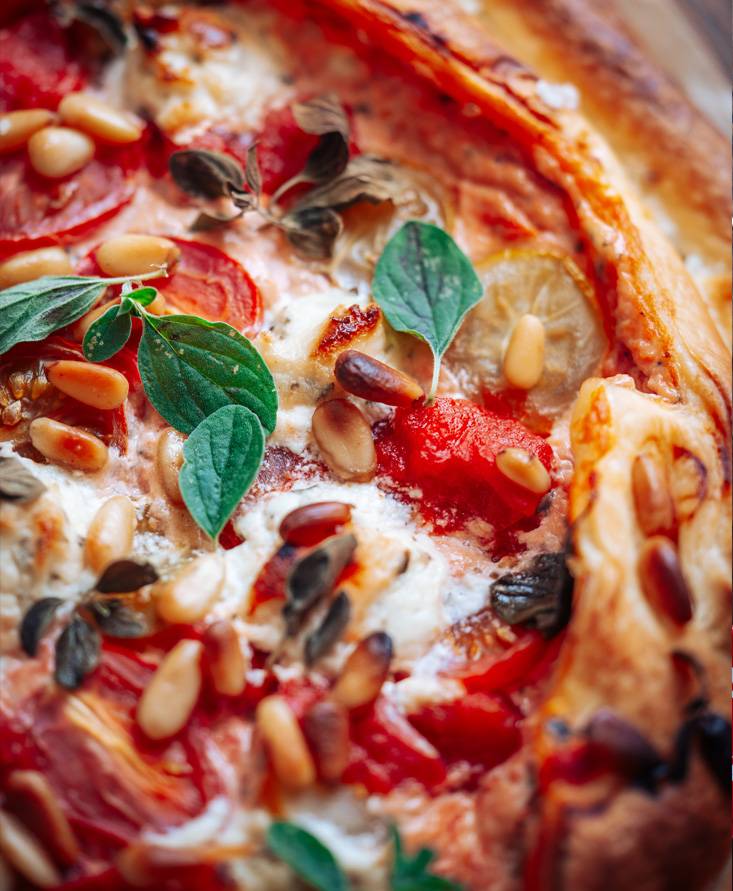 Sommerliche Tomaten-Tarte: Einfach, Schnell und Komplett