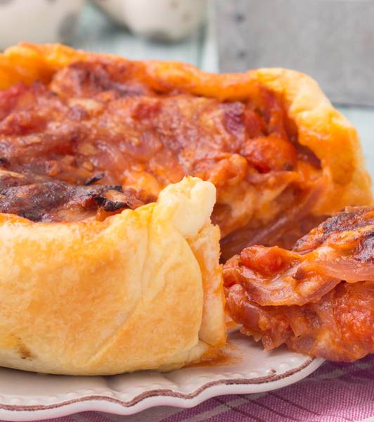 Torta salata alle cipolle