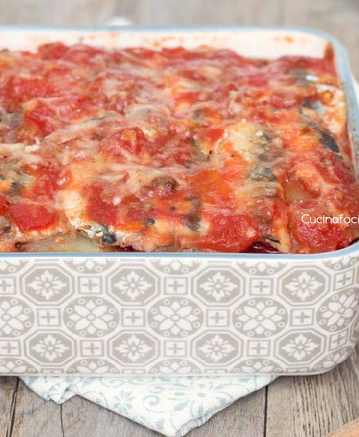 tortino di alici e patate