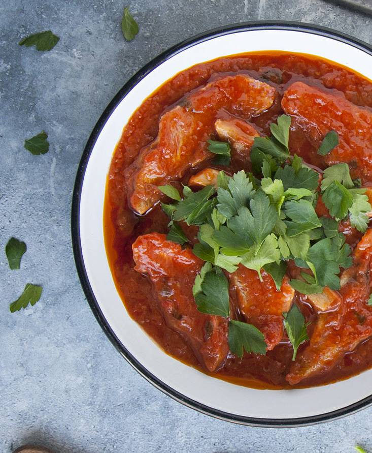 Triglie alla Mosaica