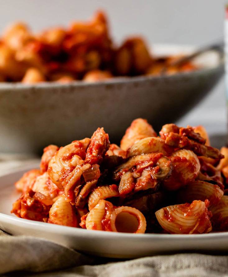 Turkey and Mushroom Ragu