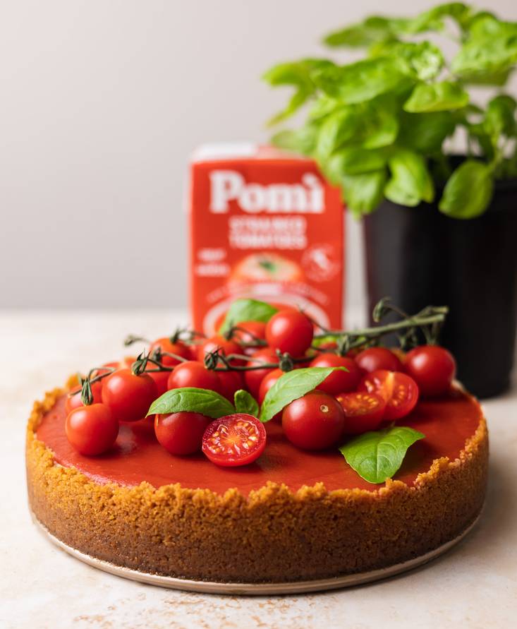 Vegan Tomato Cheesecake