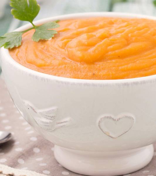 Vellutata di patate e carote