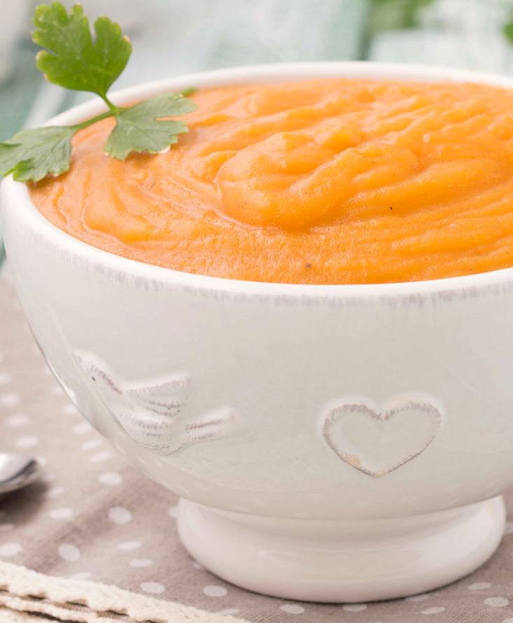 Vellutata di patate e carote